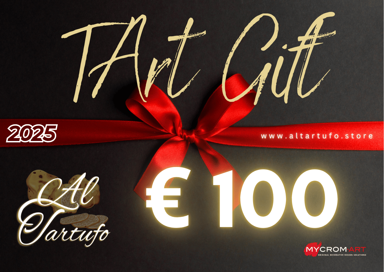 My TART GIFT il Buono Regalo di 100€ su ALTARTUFO