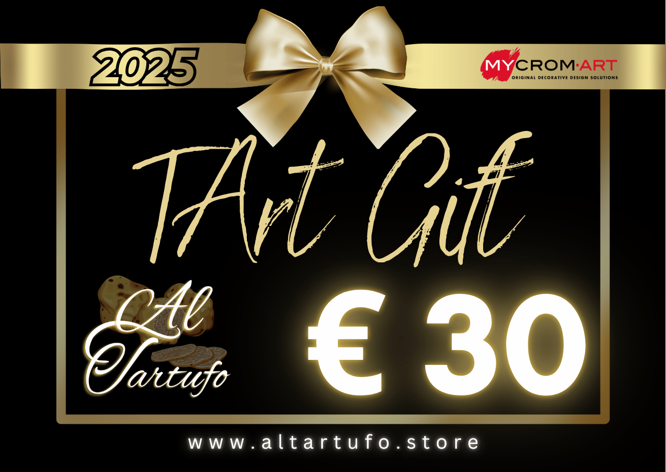 My TART GIFT il Buono Regalo di 30€ su ALTARTUFO
