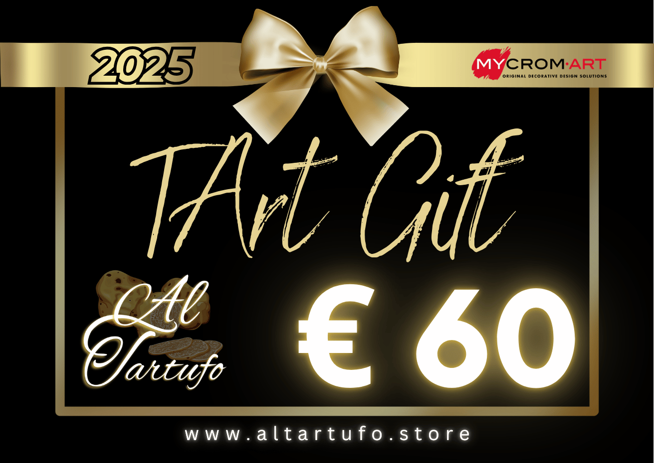 My TART GIFT il Buono Regalo di 60€ su ALTARTUFO