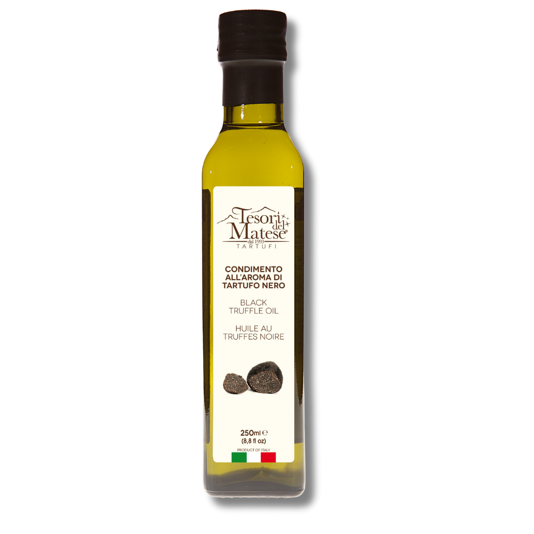 Olio di oliva al tartufo nero Foto Prodotto scontornata 250ml